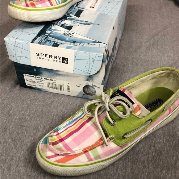 Gently Used Sperry Multi-color shoes Woman’s 7.5 - Picture 2 of 4